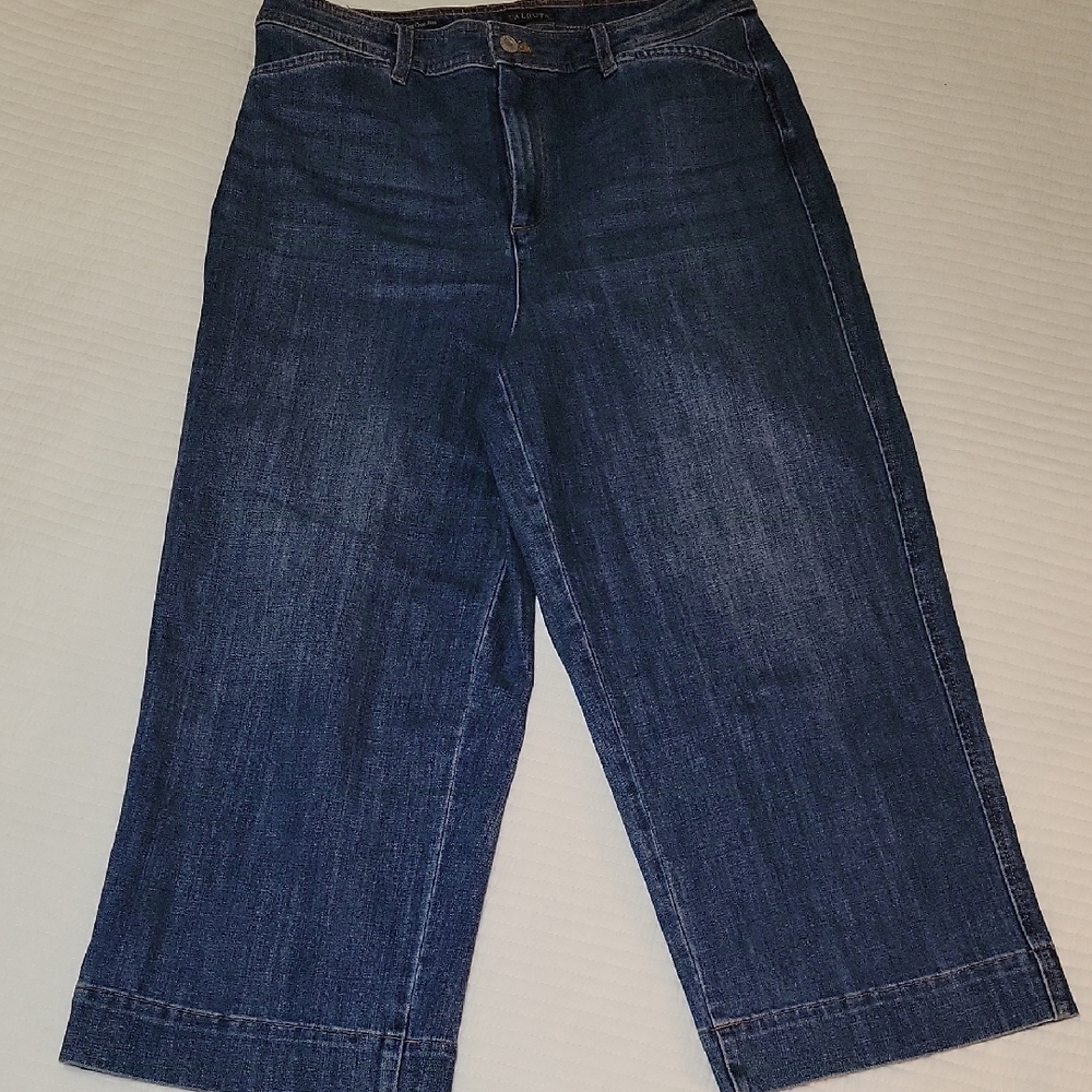 Talbots Jeans Wide Leg‎ Cropped